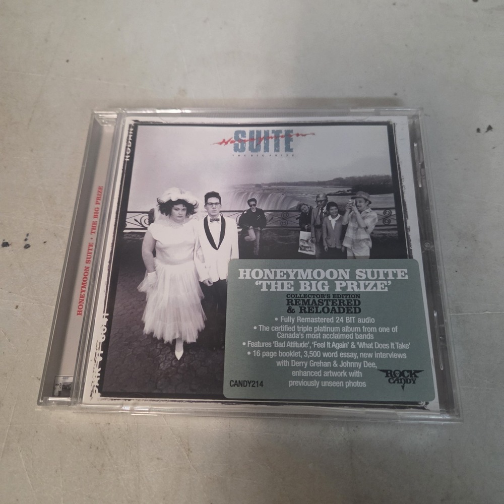 Honeymoon Suite The Big Prize CD Rock Candy Records Reissue Remastered Rock